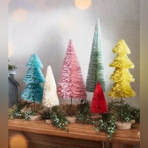 2 Pink Bottle Brush Trees by Terrain